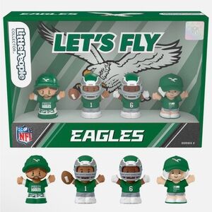 NFL Philadelphia Eagles Little People Collector Set Series 2